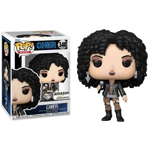 Funko Pop! Rocks: Cher (Turn Back Time) Diamond Glitter (Amazon Exclusive)