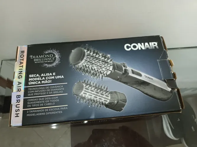 Escova Rotativa Conair Polishop Original