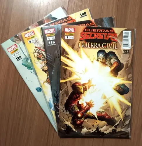 Coleção Guerras Secretas Vingadores Editora Panini