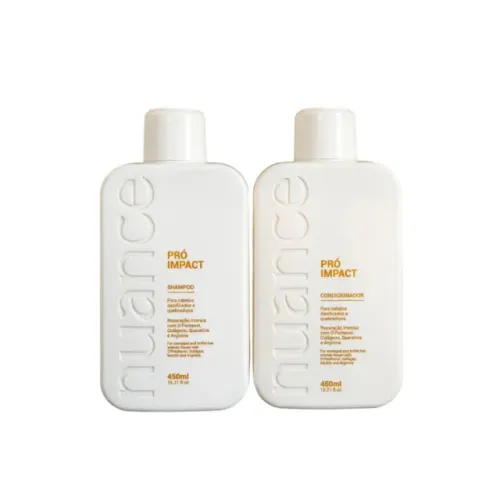 Kit Nuance Shampoo e Condicionador Pro-Impact Reparação Capilar 450ml 