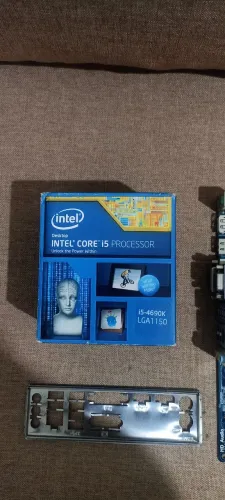 Kit Placa mãe+processador i5 4690 + 16gb ram