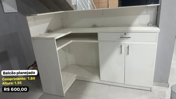 Balcão planejado