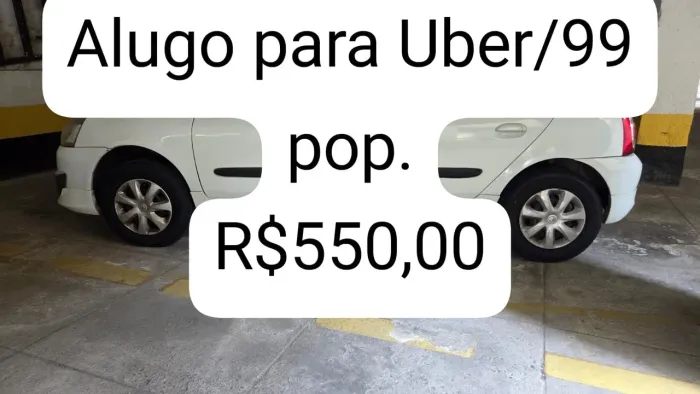 Alugo Clio 2016 para Uber e 99 pop.R$ 550,00.