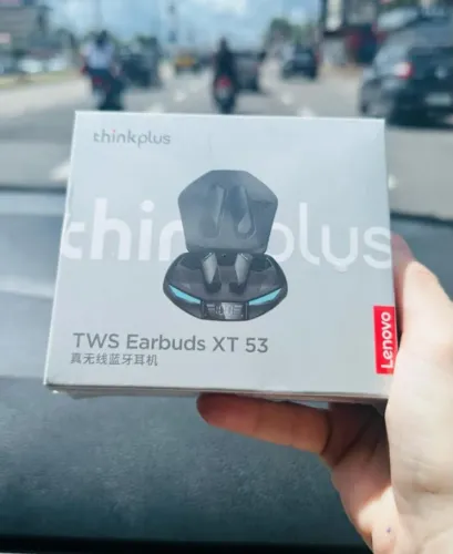Fone Bluetooth Lenovo Thinkplus XT53 (GM2 PRO MAX) + BRINDE