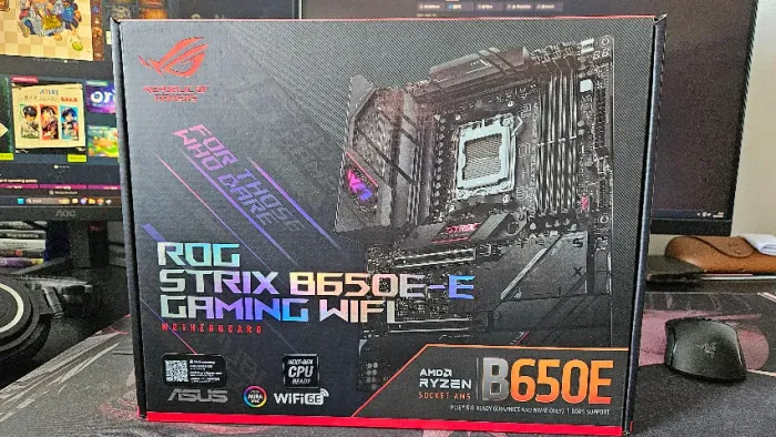Placa mãe AM5 ASUS rog strix B650E-E