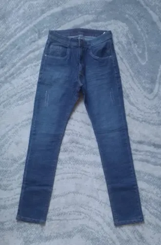 Calça jeans azul marinho masculina