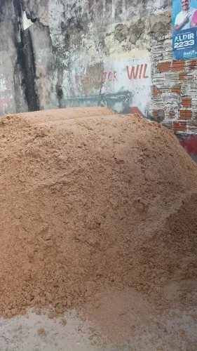 Areia média grossa