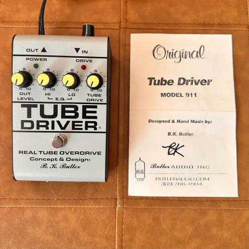 Pedal Tube Driver B.K Buttler com Bias