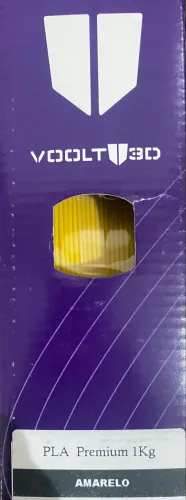 Filamento PLA Premium Voolt Amarelo Velvet