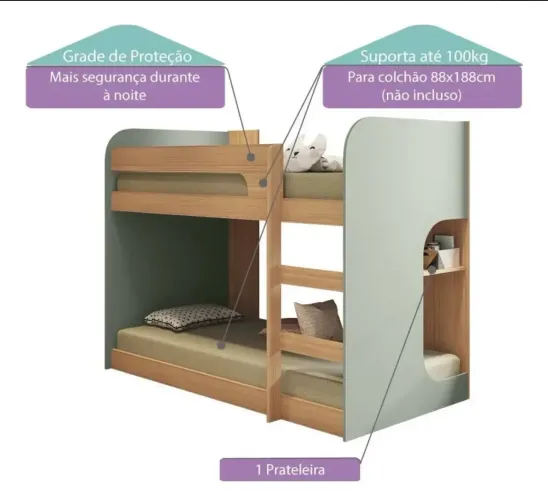 Beliche Montessoriano Baby Teens semi novo