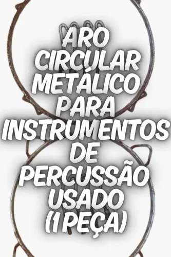 Aro Metálico para Instrumentos de Percussão