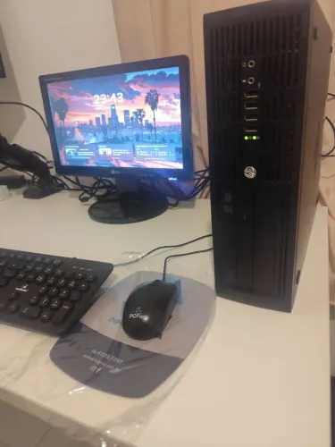 COMPUTADOR COMPLETO HP - PRONTO PARA USAR | SSD + MONITOR + PERIFÉRICOS