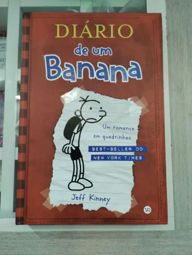 Diário de um Banana 1 capa dura - em ótimo estado de conservação 