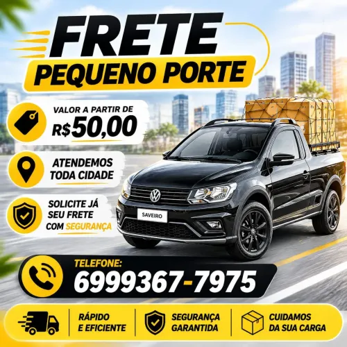 Fazemos FRETE 50