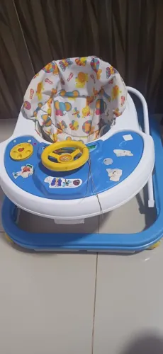 Andador Infantil Azul Musical Styll Baby Didatico