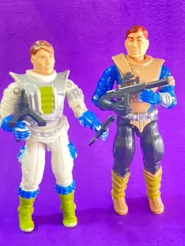 Bonecos Gijoe Comandos em Ação anos 80 coleção