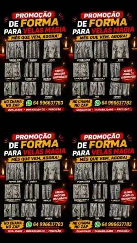 Vende se forma para velas
