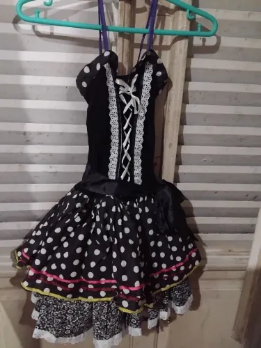 Vestido infantil ee festa junina [caipira ]usado 