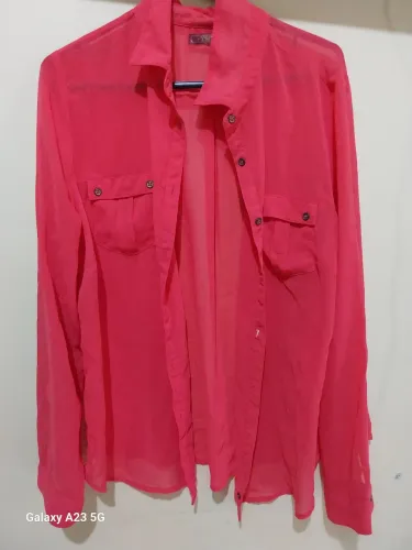 Camisa social - vermelha