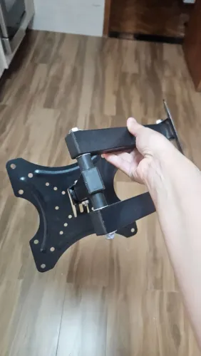 SUPORTE RETRÁTIL DE TV - Usado sem parafusos