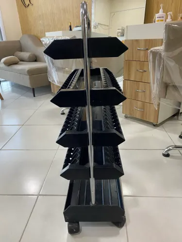 Carrinho Organizador para Esmaltes com Rodinhas - Ótimo Estado