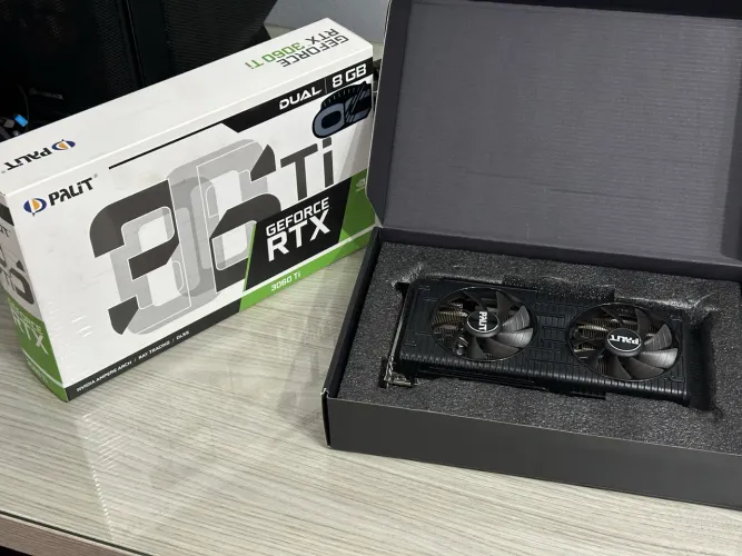 Placa de vídeo 3060 ti OC 8GB (Palit)