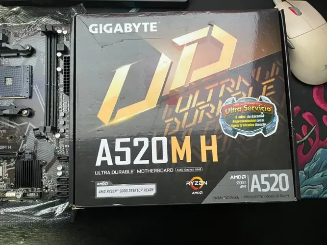 Placa-Mãe Gigabyte A520M H ? AM4