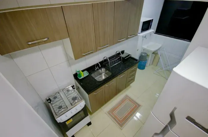 CONDOMINIO PARQUE DOS RIOS II COM 54M² , 2 QUARTOS 1 BANHEIRO , 1 VAGA DE GARAGEM