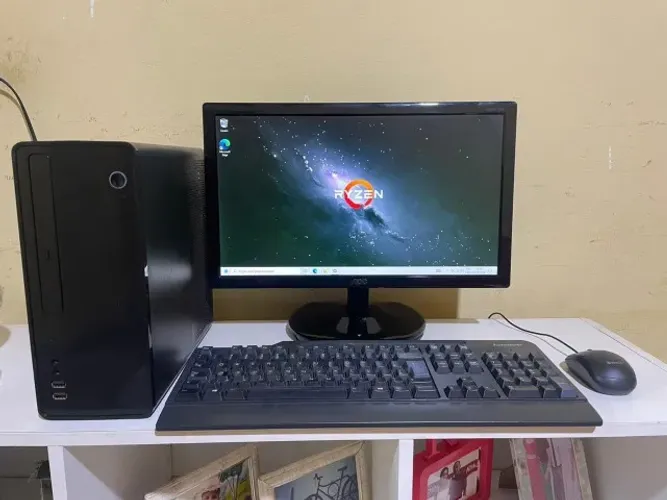 PC GAMER Computador GAMER Ryzen 5 PRO 3400G 16GB DDR4 - Rápido e Pronto para Uso!