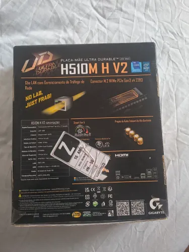 Placa mãe H510M nova na caixa