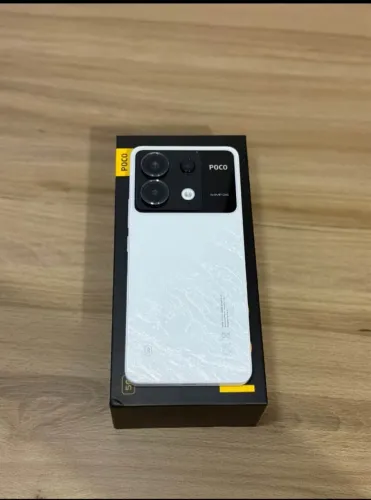Poco x6 5g branco mármore 