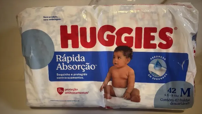 Huggies Rápida Absorção M