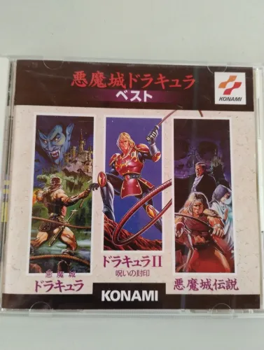 CD de 1998 Castlevania Músicas original dos jogos de Nintendo