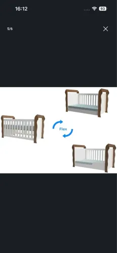 Berço cama NOVO