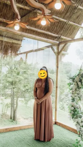 Vestido de Festa/Multiformas Elegante - Usado 1x - Perfeito para Casamento/Formatura
