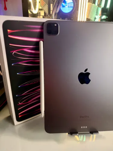 iPad Pro M2 Wi-Fi 256 GB + Pencil 2 + Capa Dux Ducis