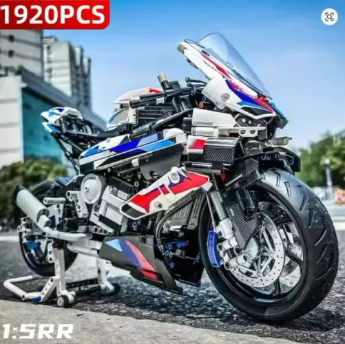 BLOCO Lego importado BMW S1000r em Scala 1:8 - NOVA
