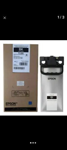 Bolsa de tinta Preta para Epson WF c 5810
