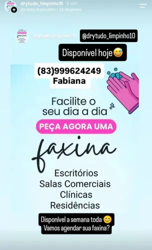 Faxina no capricho 