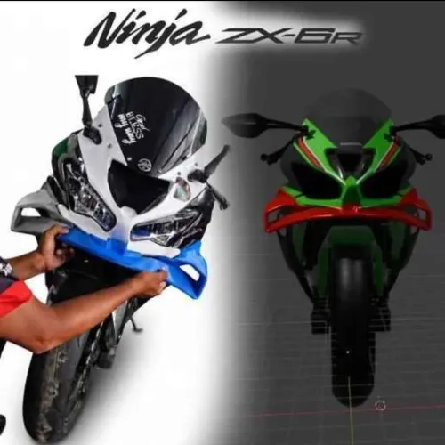 Asa frontal para Kawasaki zx6r