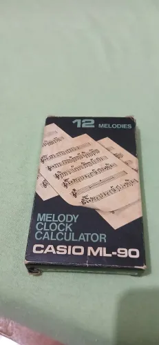 Calculadora casio ML90 colecionador vintage antigo