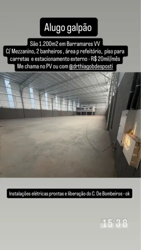 Alugo Galpão Vila Velha