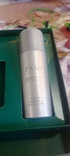 Kit zaad espuma hidratante e pós barba.