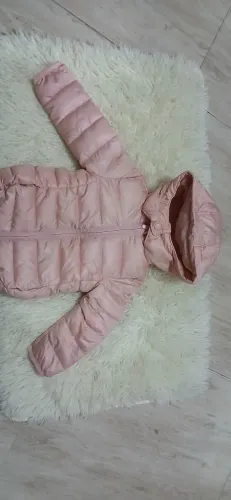 Linda Jaqueta Rosa Inverno  Menina 
