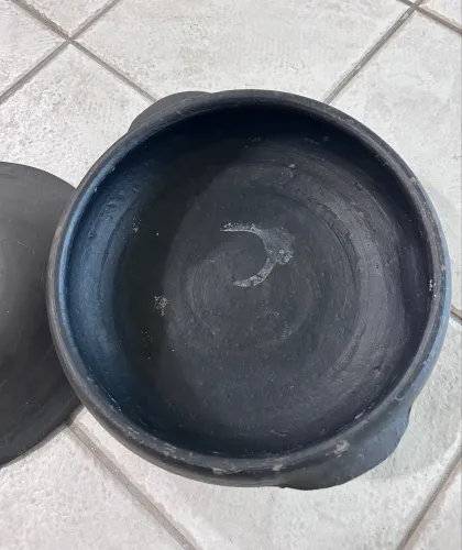 Panela de Barro 30 cm nunca usada