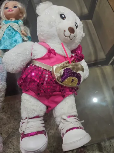 Urso Criamigos Completo (com look e tênis):