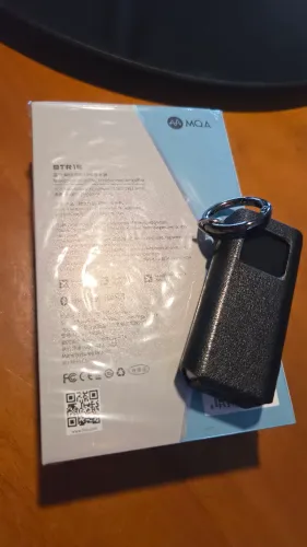 FiiO BTR15 ? DAC Bluetooth com Saída Balanceada Marfim com case couro preta novo