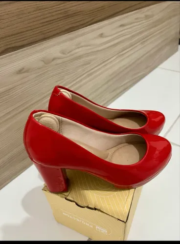Sapato vermelho
