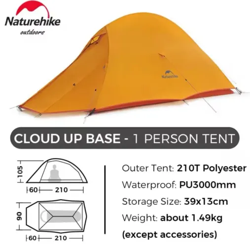 Barraca cloud up 1P Naturehike