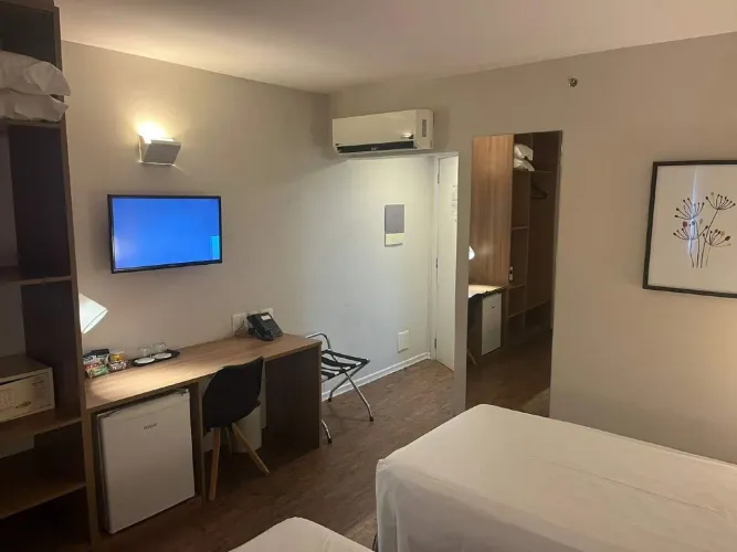 FLAT PARA RENDA VISTA PANORÂMICA, ILUMINAÇÃO PLANEJADA E RENTABILIDADE MENSAL